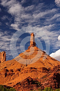 Rock formations in Castle creek, Utah