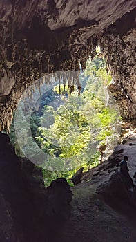 rock formations and caves at PETAR, Alto Ribeira Tourist State Park, in Sao Paulo, Brazil