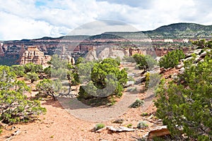 Rock formations in Colorado