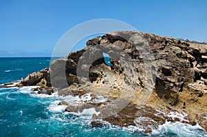 Rock Formations at Cueva del Indio photo