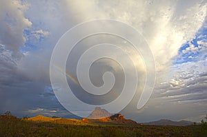 Rock Formations In Desert