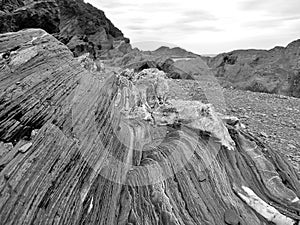 Rock Formations at Hele Bay, Ilfracombe, Devon photo