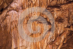 Rock formations in Mamoth Caves National Park