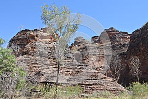 Rock formations near Kununurra Kimberley Western Australia photo