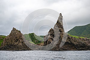 Rock formations Oki Islands, Shimane, Japan, Unesco Global Geopark, Sea of Japan