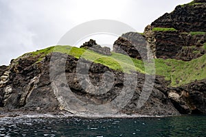 Rock formations Oki Islands, Shimane, Japan, Unesco Global Geopark, Sea of Japan