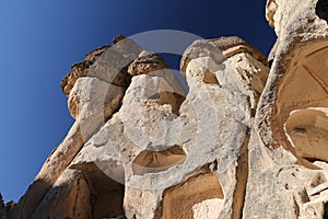 Rock Formations in Pasabag Monks Valley, Cappadocia, Nevsehir, Turkey