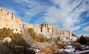 Rock Formations at Plaza Blanca