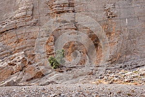 Rock Formations in a Ras al Khaimah Wadi