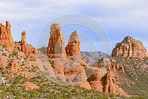 Rock Formations in Sedona, Arizona