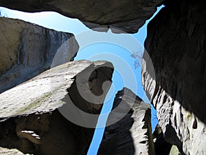 Rock formations Skalne Mesto