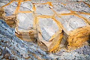 Rock formations in Strunjan nature reserve