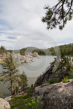 Rock Formations at Sylvan Lake