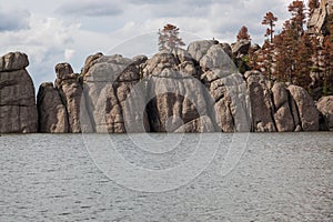 Rock Formations at Sylvan Lake