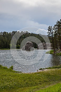 Rock Formations at Sylvan Lake