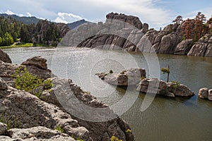 Rock Formations at Sylvan Lake