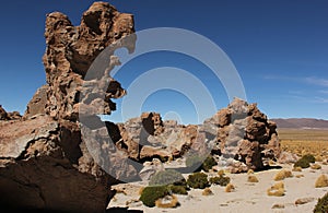 Rock formations at Valle de las Rocas photo