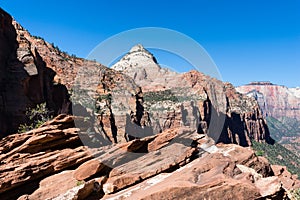 Rock formations at Zion National park - Utah, USA