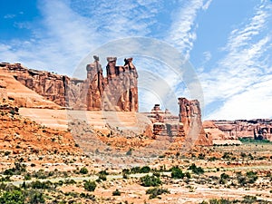 Three Gossips and Sheep Rock photo