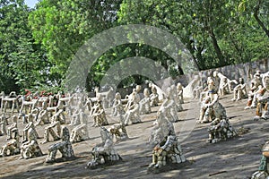 Rock garden chandigarh India