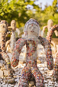 The Rock Garden of Chandigarh is a sculpture garden in Chandigarh, India.