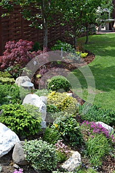 Rock garden design for outdoor spaces