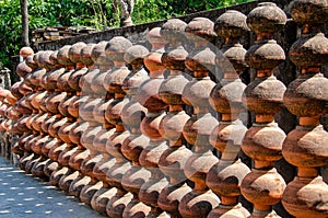 Rock garden situated at Chandigarh, India