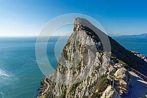 Rock of Gibraltar Summit view