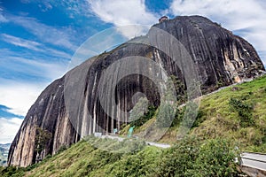 Rock of Guatape, Piedra de Penol, Colombia photo