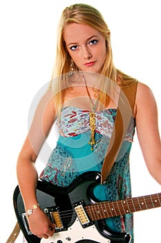 Rock Guitar Girl 1