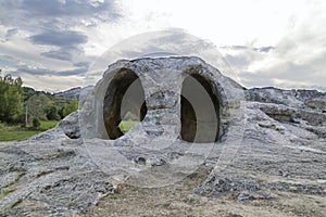 Rock hermitage, Spain