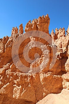 Rock Hoodoos in Bryce Canyon National Park in Utah photo