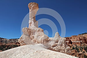 Rock Hoodoos in Bryce Canyon National Park in Utah photo