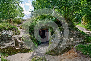 Rock houses, Rock dwellings in Zderaz town