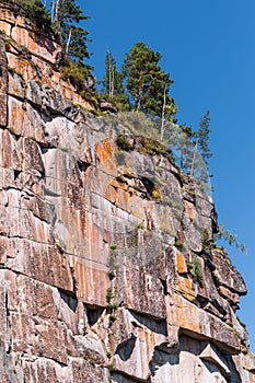 Rock Iconostasis. Turochak, Altai, Russia