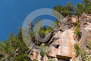 Rock Iconostasis. Turochak, Altai, Russia