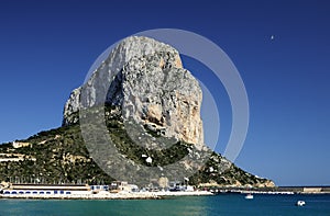 The Rock of Ifach, Calpe, Alicante.