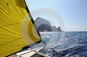 The rock island Es Vedra