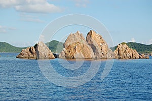 Rock islands