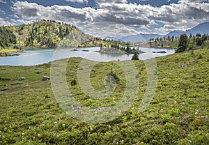 Rock Isle Lake in Sunshine Meadows