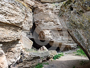 Rock at Kaliakra - is a cape in the Southern Dobruja region of the northern Bulgarian Black Sea Coast