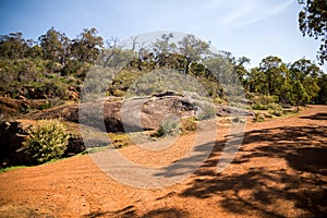 Rock landscape landscape in John Forrest National park