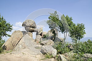 Rock megalith photo