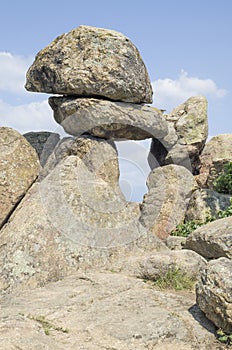Rock megalith photo
