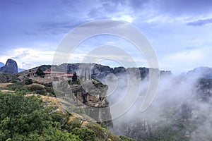 Rock monasteries Meteora, Greece