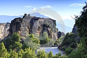 Rock monasteries Meteora, Greece