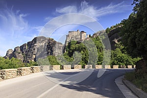 Rock monasteries Meteora, Greece