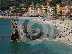 Rock at Monterosso beach
