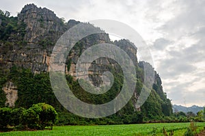 Rock mountain at Ban Mung, Thailand