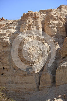 Rock Mountains in Ein Gedi Nature Reserve